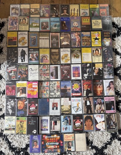 Joblot cassette tapes - 84,