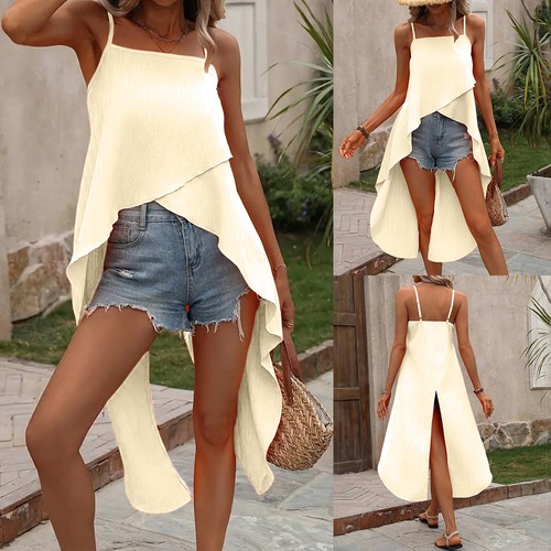 Womens plain strappy irregular - plain,