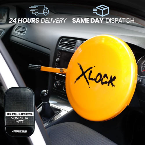 Car steering wheel lock full - lock,