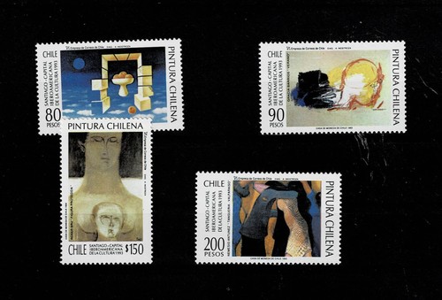 Stamps south america chile - america,