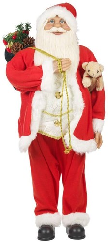 90cm standing santa figure - standing,