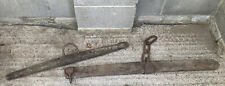 2 x Antique SwingleTrees Ploughing Carriage Driving Horses For Display/ Repairs