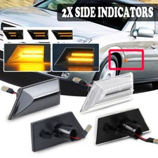 2x LED Side Repeater Indicator Lights Fits For Opel Vauxhall Vectra C Signum