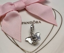 Genuine Pandora Blue Cz Eyes