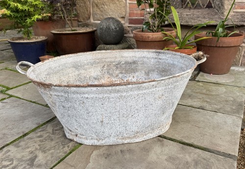 Large vintage galvanised - large,