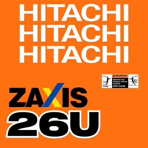 Fits zx26u hitachi excavator - fits,