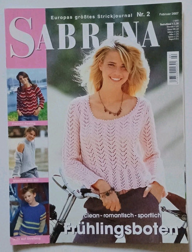 Sabrina knitting journal - knitting,