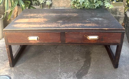 Vintage japanese wooden - vintage, study