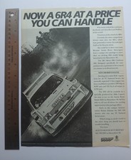 Metro 6r4 magazine advert - metro,