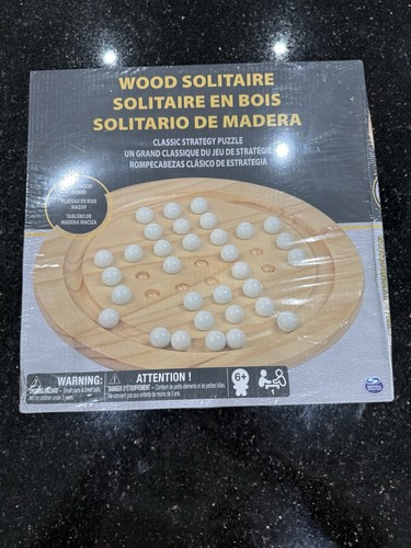 Spin master wooden solitaire - master,