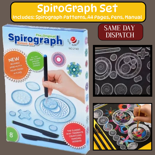 Spirograph deluxe set - set, 27
