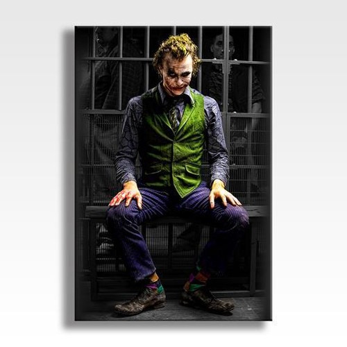 The joker canvas - joker, dark