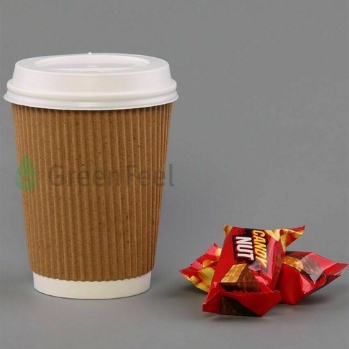 16oz paper cups kraft - 4/8/12/16oz,