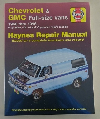 Repair manual chevrolet - g20, /
