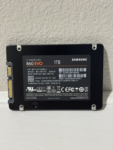 Samsung nand ssd 860 evo - v-nand,