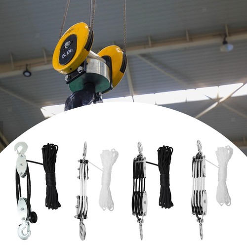 Rope hoist metal wheels - rope,