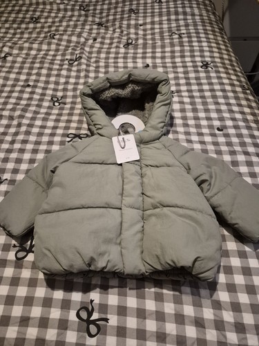 Boys sage green puffa - boys, age