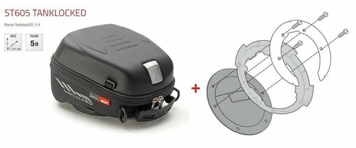 Givi tanklock tank bag - bag, +