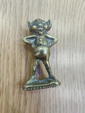 3" Vintage Solid Brass Cornish