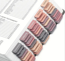 Laminated Bible Tabs Study