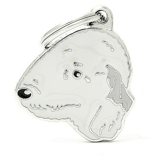 Bedlington terrier dog tag - bedlington,