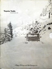 Toyota Trails Magazine TLCA Nov/Dec 1997 FJ45 in snow Grant's Pass Oregon