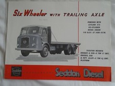 Seddon Six Wheeler with