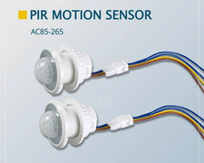 PIR Motion Sensor Detector Smart Switch 110V 220V Indoor Outdoor Time Delay Mode