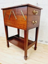 QUALITY VINTAGE CANTILEVER SEWING,WORK,CRAFT TABLE