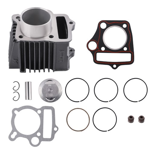 70cc cylinder piston - 70cc, gasket