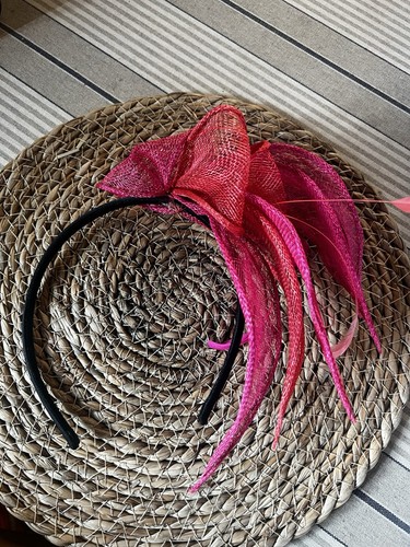 Alice band fascinator sinamay - alice,