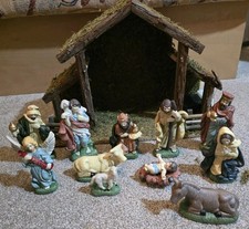 Vintage Traditional Nativity