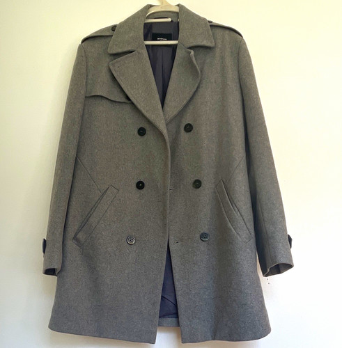 Bertoni men grey wool blend - men's,