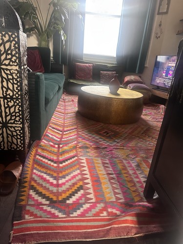 Stunning vintage knotted woven - knotted,