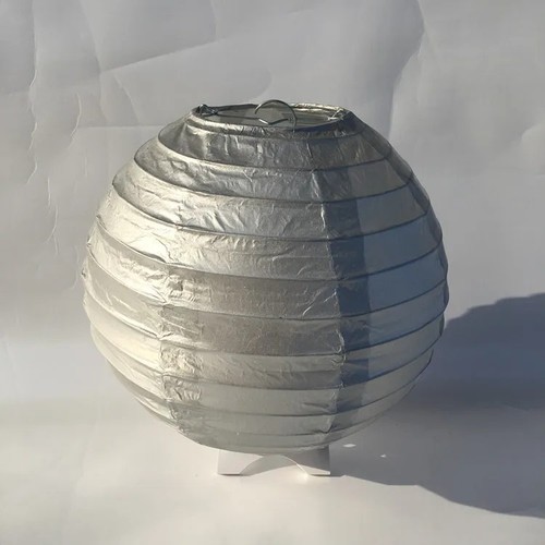 30cm white paper lampshade - paper,