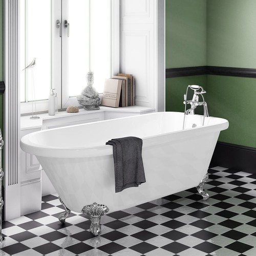 Freestanding traditional bath - freestanding,