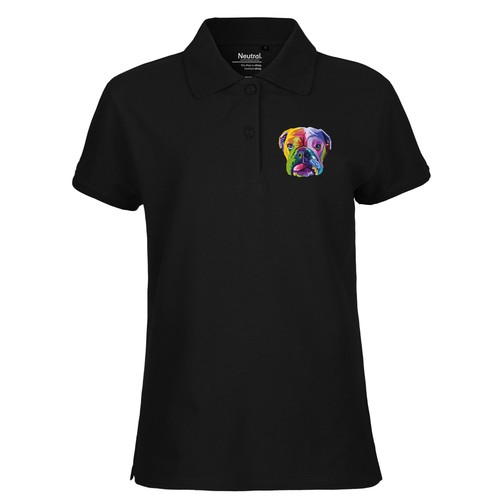 Ladies polo shirt - ladies, english