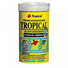 Tropical Fish Food - High Protein Sinking Granules & Flakes