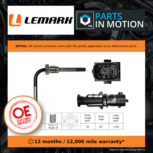 Exhaust temperature sensor - exhaust,