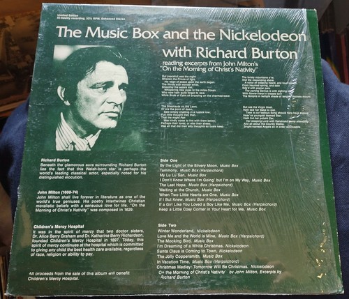 Signed music box nickelodeon - signed,