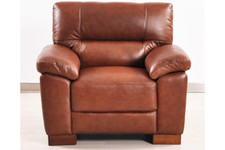 Genuine Leather Sofa Set Black