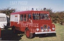 CHESHIRE FIRE BRIGADE LAND ROVER FIRE ENGINE - 6x4" inch colour photo