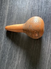 Vintage Hand Carved Gourd