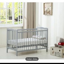 Baby Cot Crib With Mattress