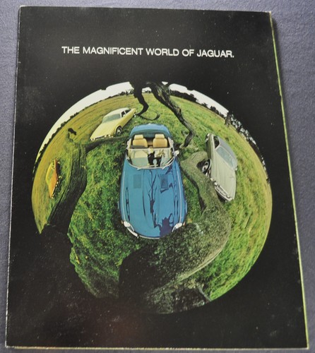 1974 jaguar brochure folder - brochure,