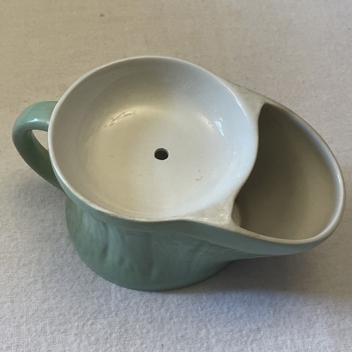 Vtg green and - white, shaving