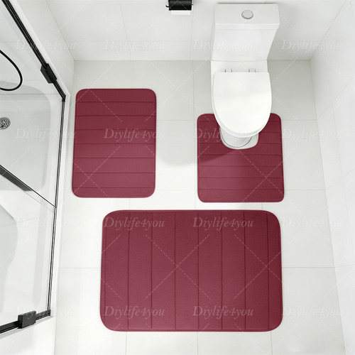Memory foam bath rug - foam,