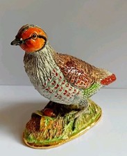 Vintage Delux Basil Matthews Hand Painted Partridge Superb Detail 