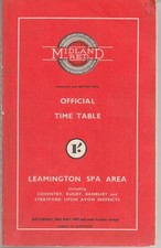 MIDLAND RED BUS TIMETABLE BOOK