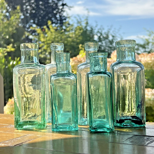 Square vintage aqua green - vintage,